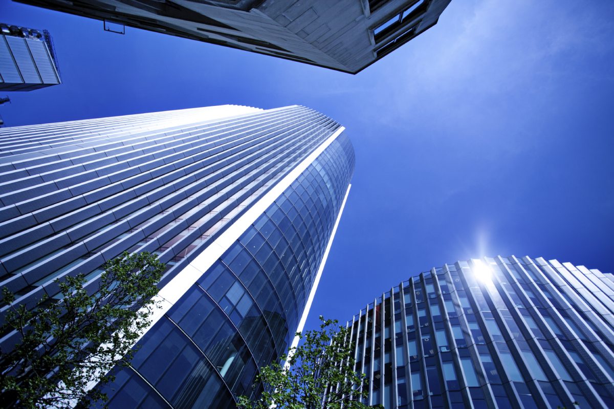 Architectural Abstract - business buildings